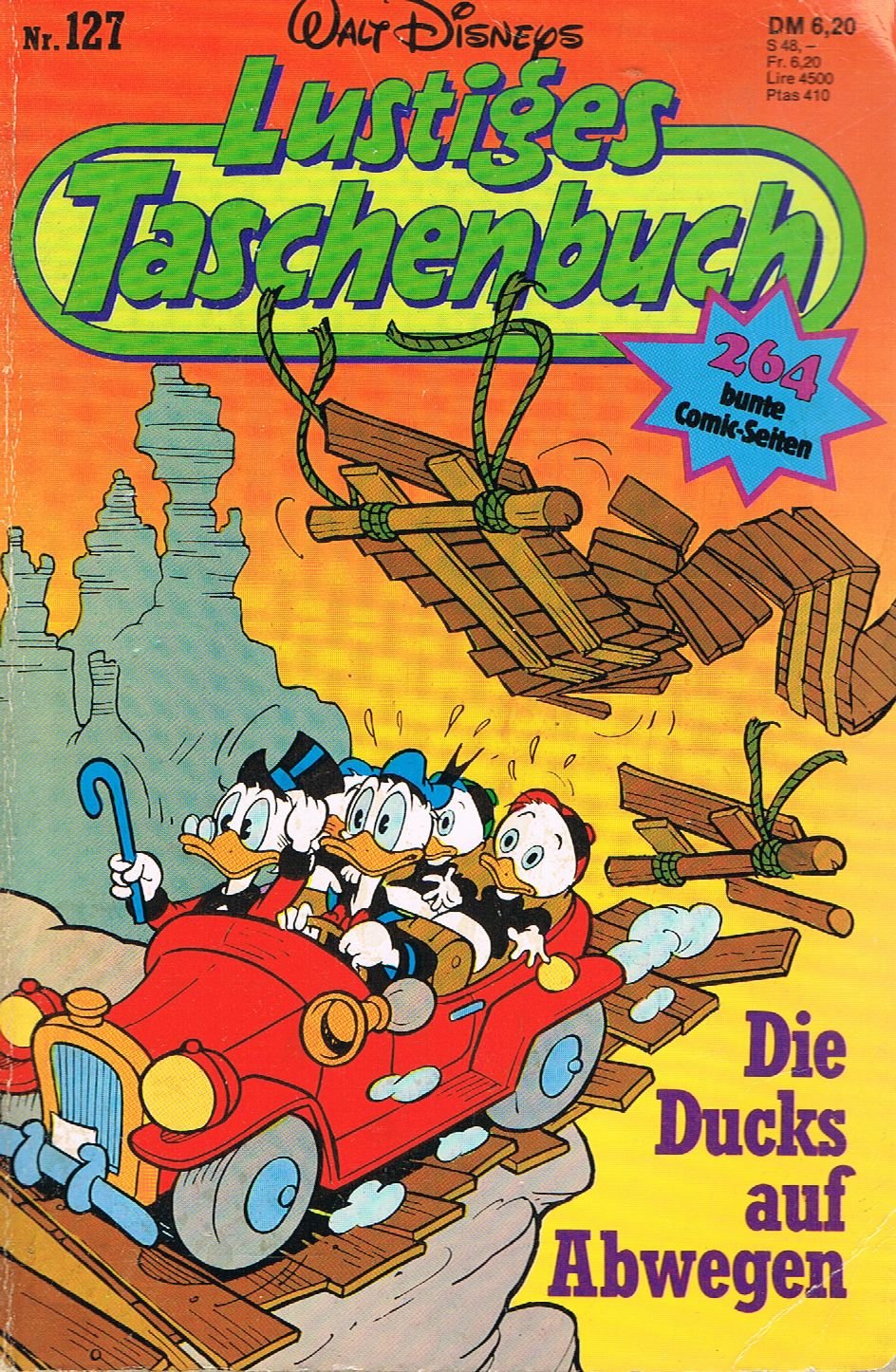 Lustiges Taschenbuch - LTB - Nr. 127 - "Die Ducks auf Abwegen"