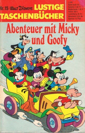 Lustige Taschenbücher - LTB - Nr. 15 - Abenteuer mit Micky und Goofy