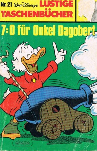 Lustige Taschenbücher - LTB - Nr: 21 - 7:0 für Onkel Dagobert