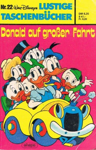 Lustige Taschenbücher - LTB - Nr: 22 - Donald auf großer Fahrt