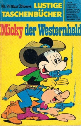 Lustige Taschenbücher - LTB - Nr: 29 - Micky der Westernheld