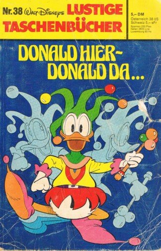 Lustige Taschenbücher - LTB - Nr. 38 - Donald hier - Donald da...