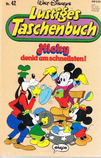 Lustige Taschenbücher - LTB - Nr. 42 - Mickey denkt am schnellsten! - Lustiges Taschenbuch