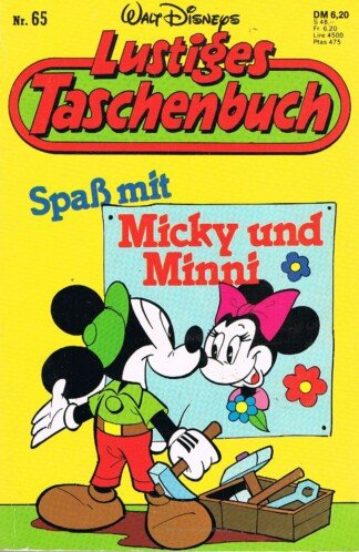 Lustige Taschenbücher - LTB - Nr: 65 - Spaß mit Micky und Minni - Lustiges Taschenbuch
