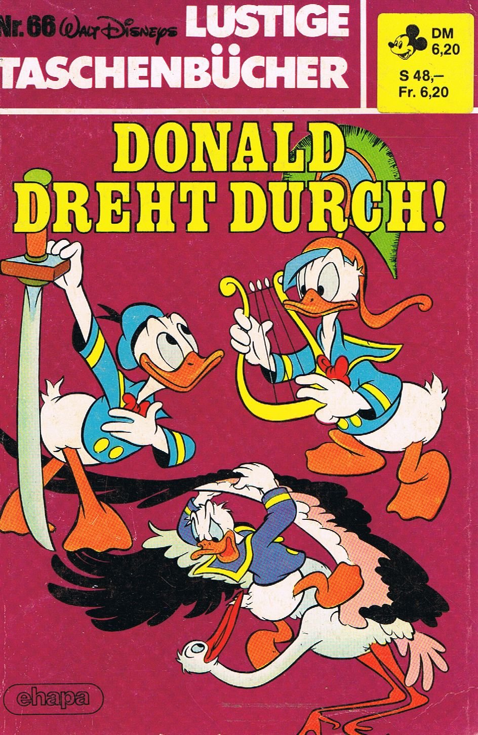 Lustige Taschenbücher - LTB - Nr. 66 - Donald dreht durch!