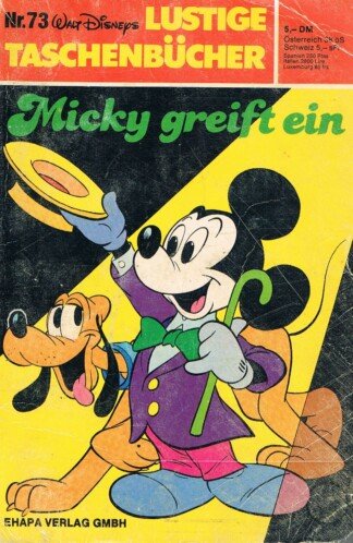 Lustige Taschenbücher - LTB - Nr: 73 - Micky greift ein