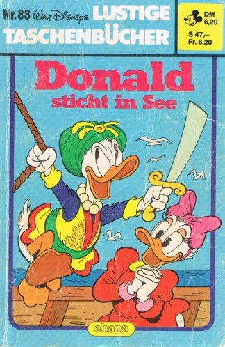 Lustige Taschenbücher - LTB - Nr: 88 - Donald sticht in See