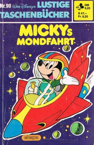 Lustige Taschenbücher - LTB - Nr. 90 - Mickys Mondfahrt