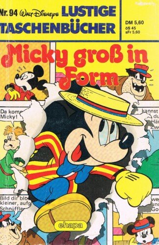 Lustige Taschenbücher - LTB - Nr. 94 - Micky groß in Form
