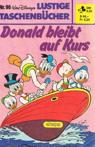 Lustige Taschenbücher - LTB - Nr: 96 -Donald bleibt auf Kurs