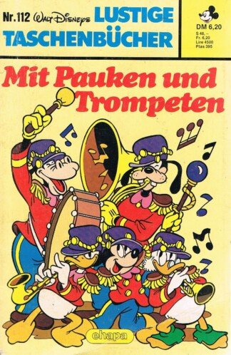 Lustige Taschenbücher - LTB - Nr. 112 - Mit Pauken und Trompeten