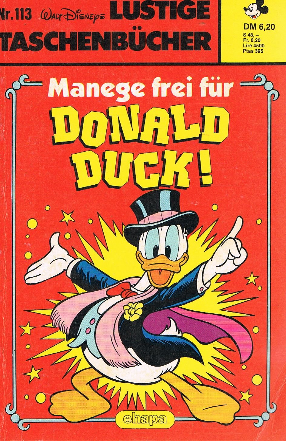Lustige Taschenbücher - LTB - Nr: 113 - Manege frei für Donald Duck