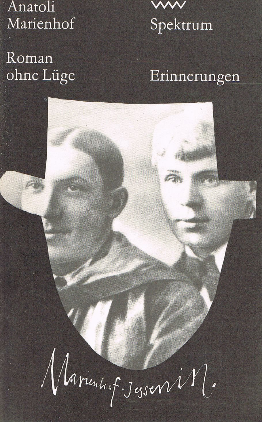 Roman ohne Lüge. Erinnerungen (Spektrum 189)