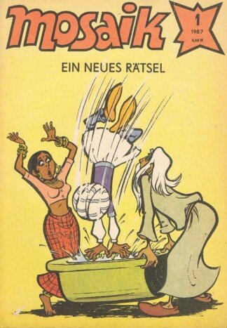 Comic Mosaik - Nr. 1 / 1987 - Ein neues Rätsel