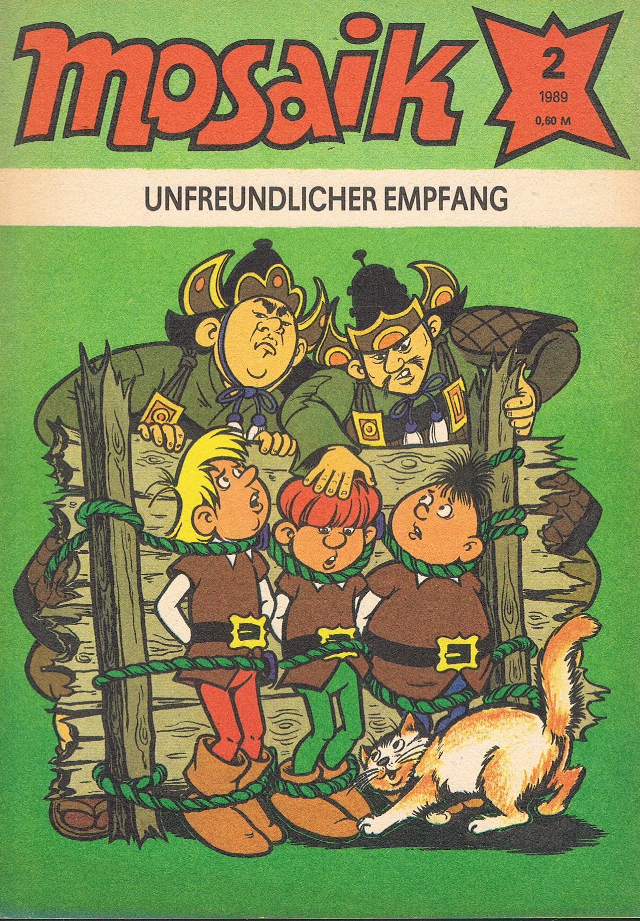 Mosaik Nr. 2 / 1989 - Unfreundlicher Empfang (Abrafaxe)