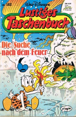 Lustiges Taschenbuch - LTB - Nr. 182 - Die Suche nach dem Feuer