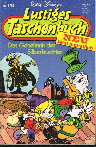 Lustiges Taschenbuch - LTB - Nr: 143 - Das Geheimnis des Silberleuchter