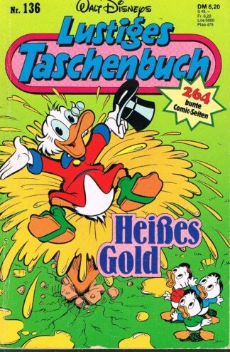 Lustiges Taschenbuch - LTB - Nr: 136 -  Heißes Gold