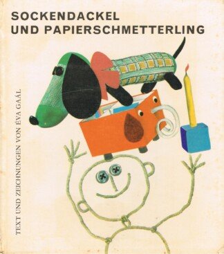 Sockendackel und Papierschmetterling
