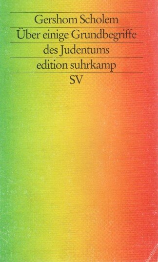 Über einige Grundbegriffe des Judentums
