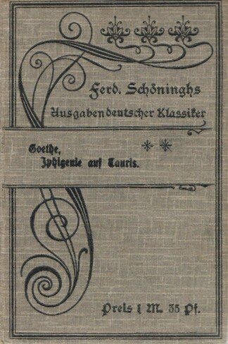 Goethe, Iphigenie auf Tauris