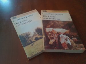 Die Leute von Seldwyla. 2 Bände 1. und 2. Band (Erster und zweiter Band) - TdW  Taschenbibliothek der Weltliteratur