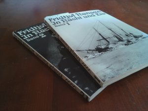 In Nacht und Eis - Band 1 und 2 - Reisebericht in zwei Bänden über die norwegische Polarexpedition 1893 - 1896 - zahlreiche Fotos