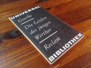 Die Leiden des jungen Werther. Fassung von 1787.
