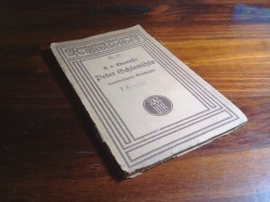 Peter Schlemihls wundersame Geschichte.