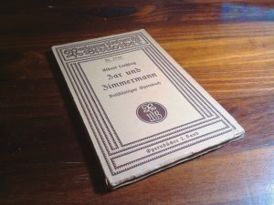 Zar und Zimmermann - Vollständiges Opernbuch - Reclam  Universal Bibliothek Nr. 2549