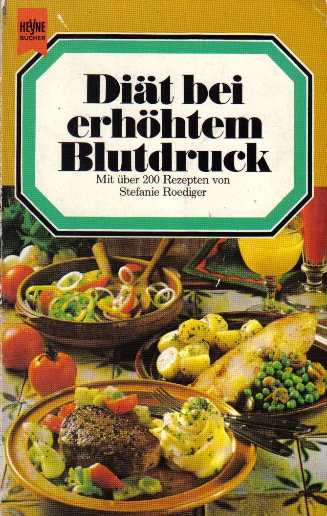 Diät bei erhöhtem Blutdruck.