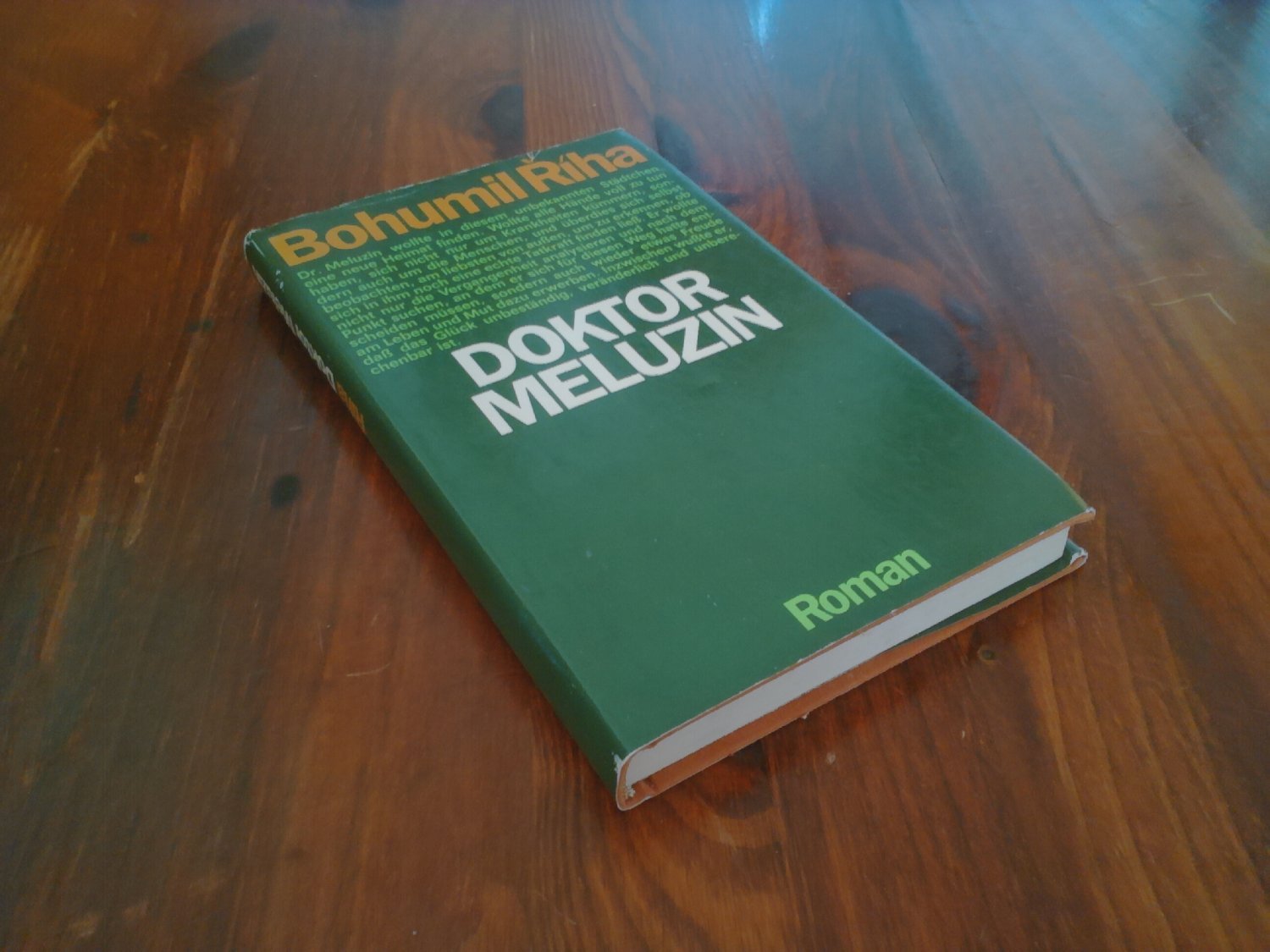 Doktor Meluzin – Roman