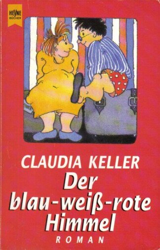 Der blau-weiß-rote Himmel.