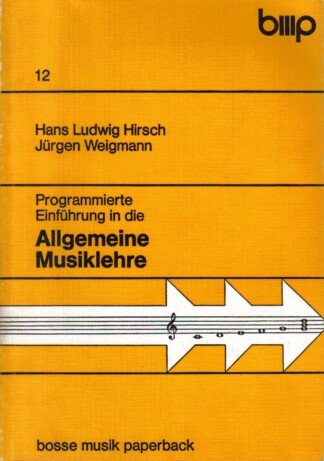 Programmierte Einführung in die Allgemeine Musiklehre