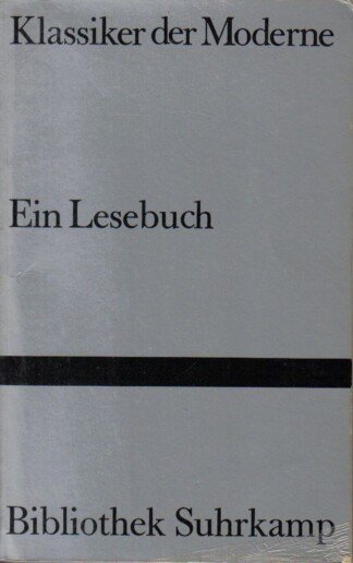 Bibliothek Suhrkamp. Ein Lesebuch, Klassiker der Moderne.
