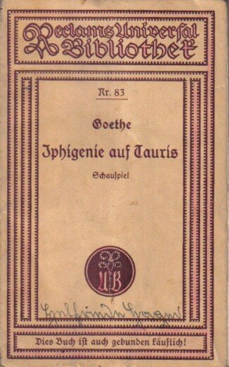 Iphigenie auf Tauris