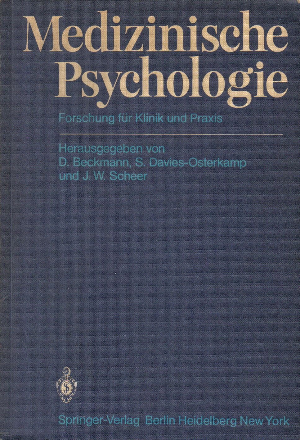Medizinische Psychologie.