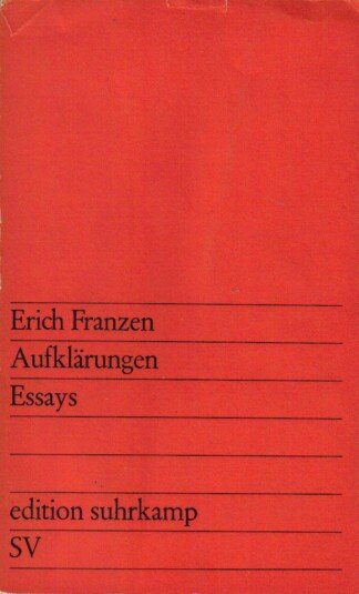Aufklärungen - Essays