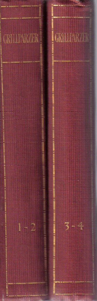 Dramatische Werke in vier Bänden (in 2 Büchern). Komplett.