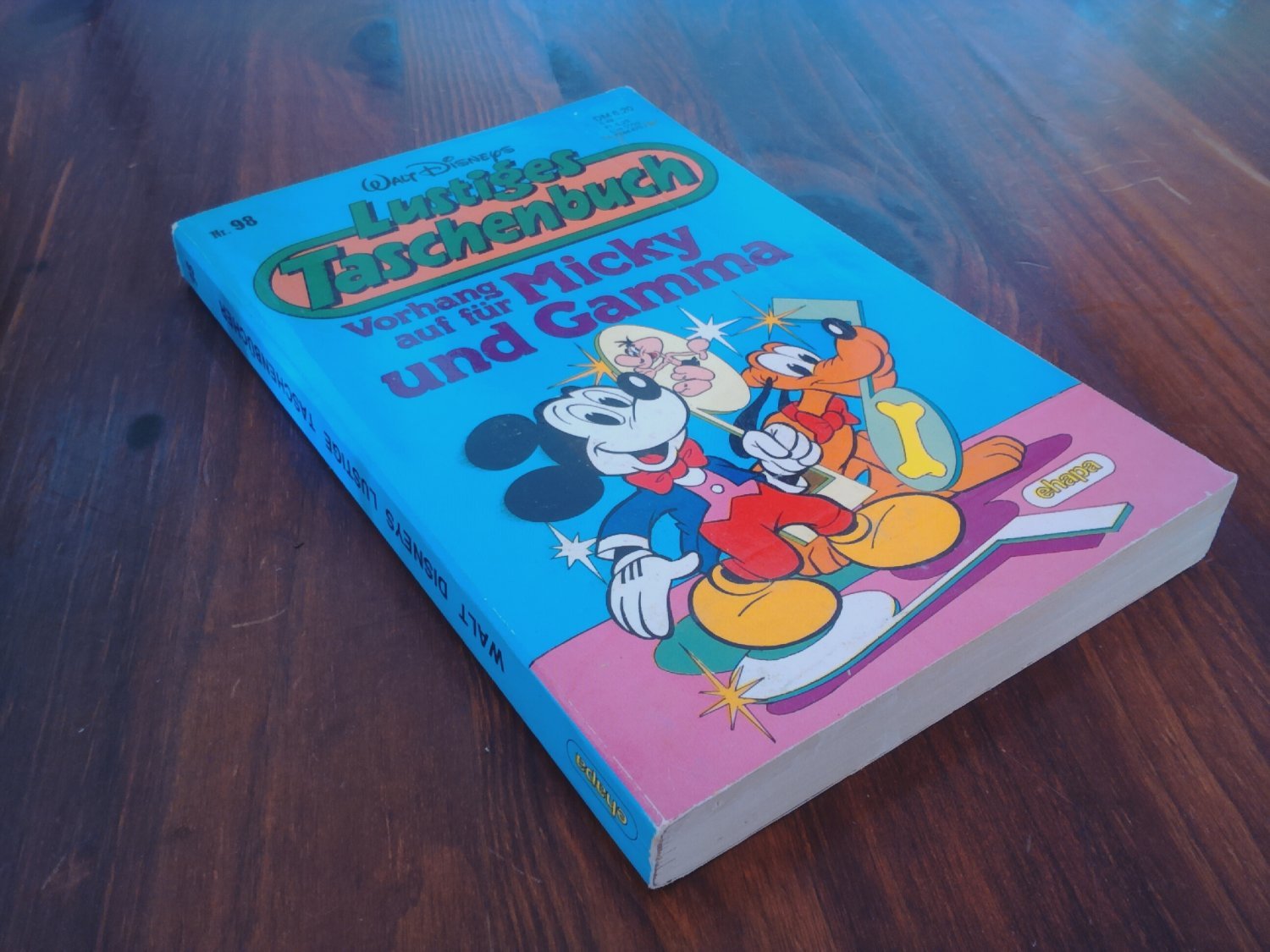 Lustige Taschenbücher - LTB - Nr. 98 - Vorhang auf für Micky und Gamma - Lustiges Taschenbuch
