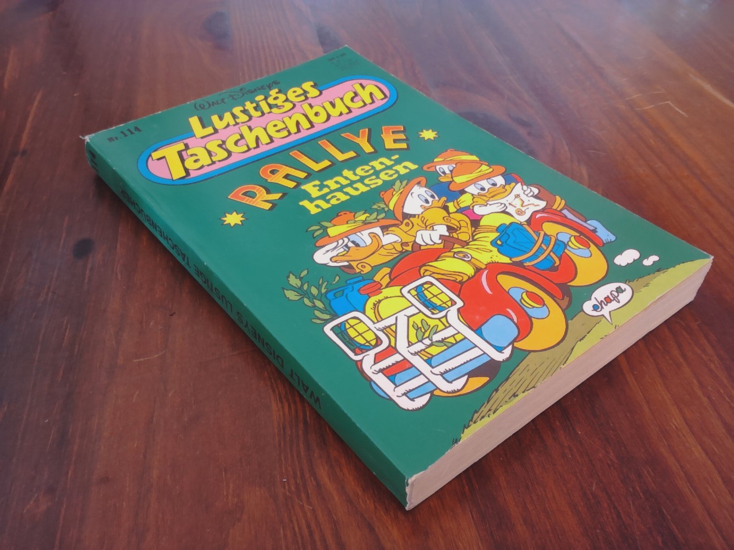 Lustige Taschenbücher - LTB - Nr: 114 - Rallye Entenhausen - Lustiges Taschenbuch